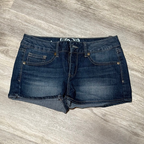 Jean Shorts‎ 7 shortie dark wash - Picture 1 of 4